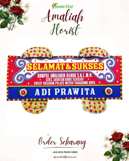 Papan Bunga Ucapan Selamat Conggeang Wetan